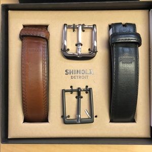 Shinola Men’s Leather Belt